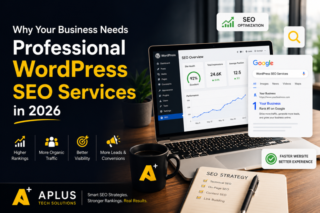 WordPress SEO Services for improved website rankings and organic traffic